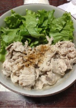 豚しゃぶサラダうどん-レシピのメイン写真