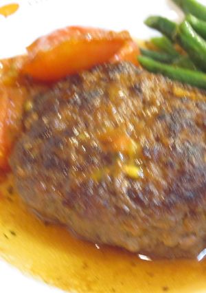 卵なしのふっくらハンバーグ-レシピのメイン写真