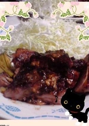 鶏肉のバターしょうゆ焼き-レシピのメイン写真