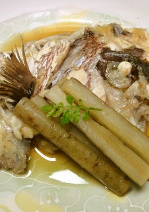 私流＊薄味鯛のかぶと煮-レシピのメイン写真