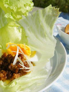 肉みそのレタス包み-レシピのメイン写真