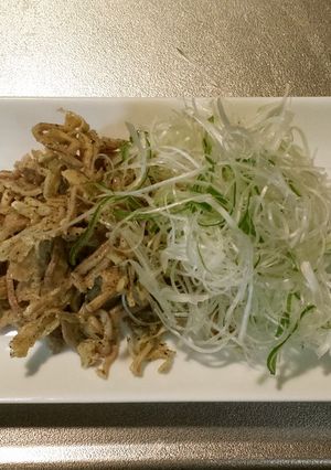豚ミノのあっさり梅こぶ茶和え-レシピのメイン写真