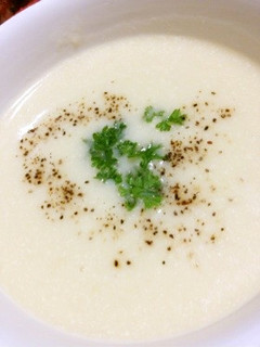 じゃがいもの豆乳スープ(ポタージュ)-レシピのメイン写真