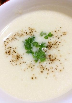 じゃがいもの豆乳スープ（ポタージュ）-レシピのメイン写真