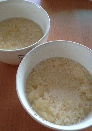 白だしで簡単☆たまごの冷たいスープ-レシピのメイン写真