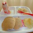 材料5つ!レーズンinホットケーキ☆