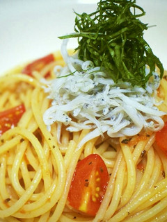 大葉としらすの冷製トマトスパゲティーニ-レシピのメイン写真