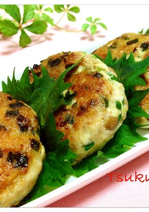 ✿マヨ入り鶏ひき肉のにらinつくね焼き✿-レシピのメイン写真