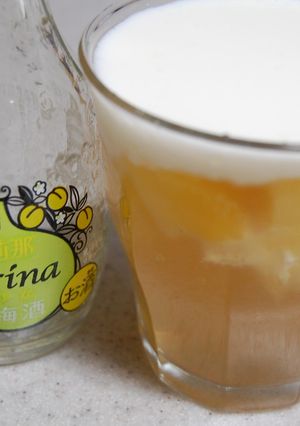 梅酒ジュレのミルクフルーツ-レシピのメイン写真
