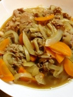 牛鍋風煮物-レシピのメイン写真