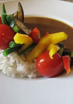 簡単オシャレな夏野菜カレー-レシピのメイン写真