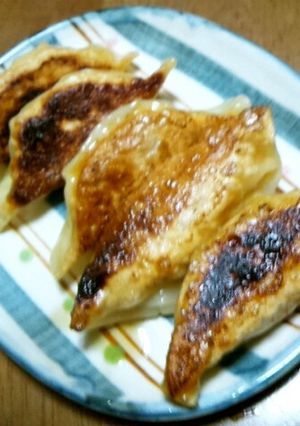 俺流！簡単に餃子を包めちゃう…鶏チリ餃子-レシピのメイン写真