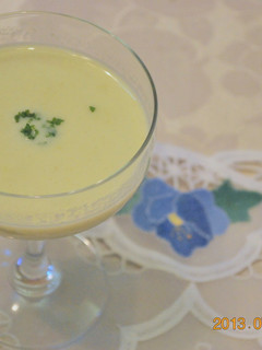 mielle風 枝豆のビシソワーズ-レシピのメイン写真