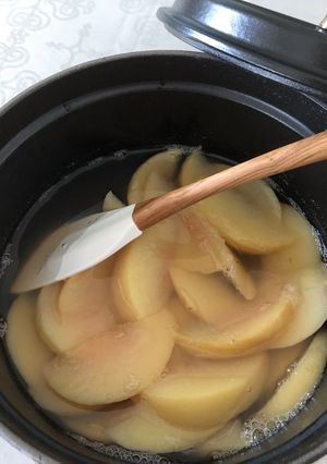 桃のコンポート-レシピのメイン写真
