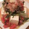 トマトと薬味だらけの冷奴