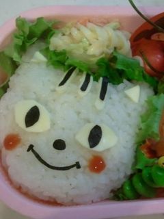 ニャンコロリ~ン ネコちゃんキャラ弁-レシピのメイン写真