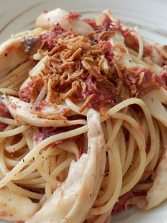 コンビーフとエリンギの黒胡椒パスタ-レシピのメイン写真