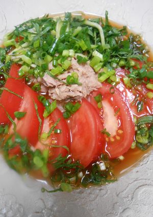 冷やしぶっかけトマトソーメン-レシピのメイン写真