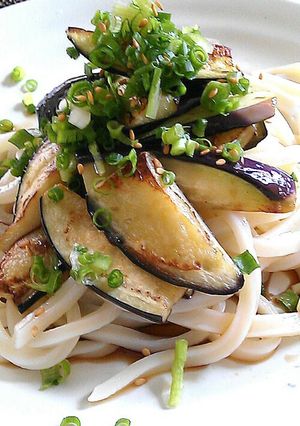 冷凍うどんde簡単!茄子の冷やしうどん♪-レシピのメイン写真
