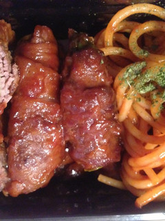 簡単!アスパラ牛肉巻き!お弁当二段活用-レシピのメイン写真