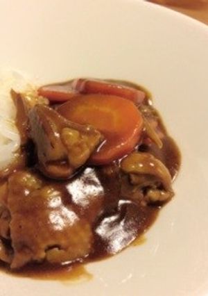時間がない日の簡単鶏ごぼうカレー-レシピのメイン写真