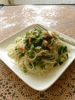たっぷりネギとツナの塩味素麺-レシピのメイン写真
