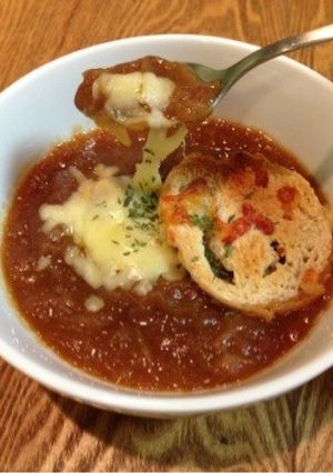 あめ色とろ〜りオニオンスープ-レシピのメイン写真