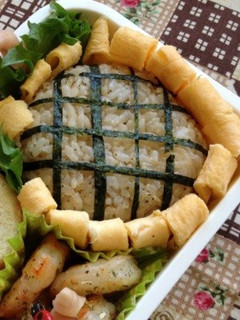 キャラ弁 ヒマワリ♡-レシピのメイン写真