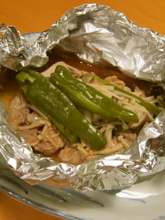 豚肉みそ漬け ホイル焼き-レシピのメイン写真