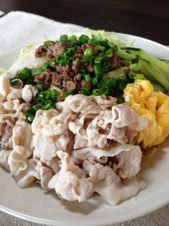 豚しゃぶ★冷やし中華-レシピのメイン写真