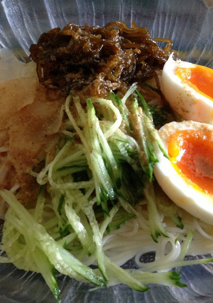 素麺de冷やし中華風♫ゴマだれ-レシピのメイン写真