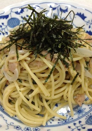 ♡簡単♡ シソとツナの和風パスタ-レシピのメイン写真
