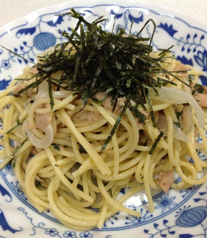 ♡簡単♡ シソとツナの和風パスタ by ユッチョ12 【クックパッド