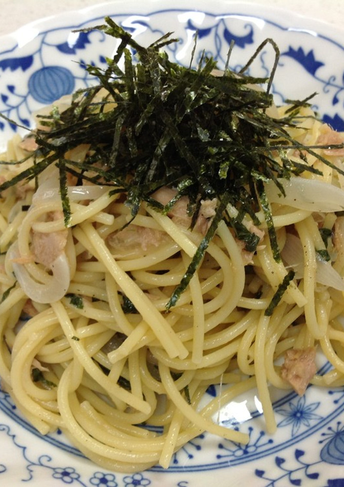 ♡簡単♡ シソとツナの和風パスタ-レシピのメイン写真