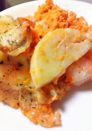 ☆にんじんシーフードまよチーズ焼き☆-レシピのメイン写真