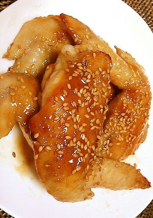 簡単！やみつき！手羽先の照り焼き♪-レシピのメイン写真