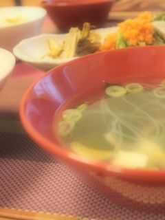 エコ*鶏ハムの茹で汁で中華スープ*-レシピのメイン写真