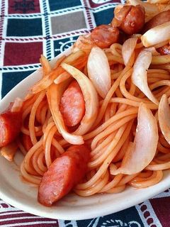 お家で簡単ナポリタン(*・∀・*)ノ-レシピのメイン写真
