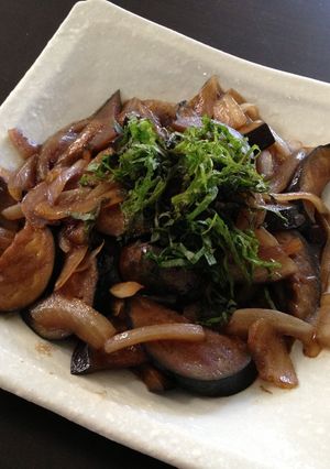 茄子の甜麺醤炒め-レシピのメイン写真