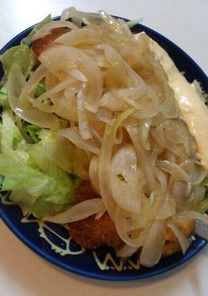 ファミチキ＆らっきょう酢で簡単チキン南蛮-レシピのメイン写真