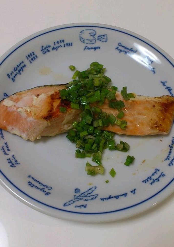 簡単！ 鮭のネギ塩焼き-レシピのメイン写真