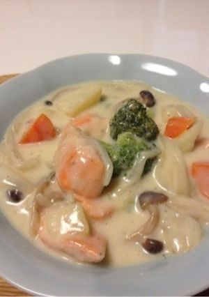 鮭のクリームシチュー-レシピのメイン写真