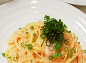 夏に食べたいたらこ（明太子）の冷製パスタ-レシピのメイン写真