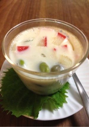 超面倒くさがり屋さん枝豆ゴロゴロ茶碗蒸し-レシピのメイン写真