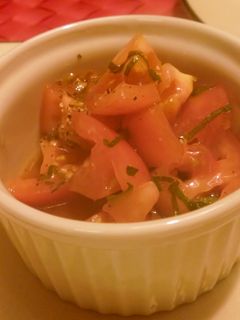 青しそトマトの混ぜるだけサラダ-レシピのメイン写真