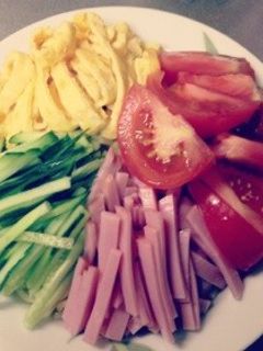 冷やし中パ!(パスタで冷やし中華)冷製-レシピのメイン写真