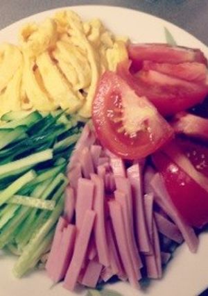冷やし中パ！（パスタで冷やし中華）冷製-レシピのメイン写真