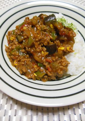 簡単✿夏野菜たっぷりドライカレー-レシピのメイン写真