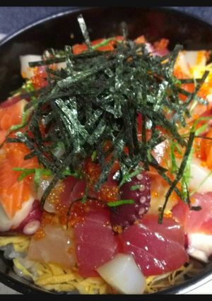 簡単海鮮丼(｡◕‿​‿​◕｡)　-レシピのメイン写真