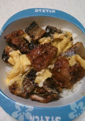 蒲焼き卵丼-レシピのメイン写真